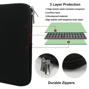 Soft Laptop Bag for Macbook air Pro Retina 11 12 13 14 15 15.6 Sleeve Case Cover For xiaomi Dell Lenovo Notebook Computer Laptop