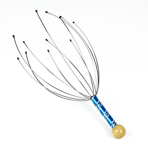 1 Stücke Kopf Massager Neck Massage Octopus Kopfhaut Stress Entspannen Spa Healing Legierung Kostenloser Versand