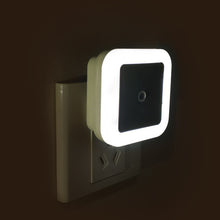 Load image into Gallery viewer, LED Night Light Mini Light Sensor Control 110V 220V EU US Plug Nightlight Lamp For Children Kids Living Room Bedroom Lighting