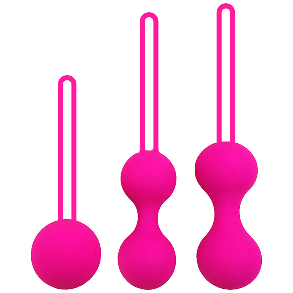 Sicherer Silikon-Smart-Ball Kegel-Ball Ben Wa Ball Vagina Straffen Trainingsgerät Vaginal Geisha Ball Sexspielzeug für Frauen