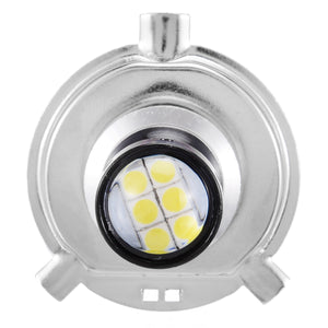 Universal 6500K Motorcycle Headlight Head Light Lamp 3030 LED Bulb Hi-Lo Beam Wireless Direct Install For Yamaha