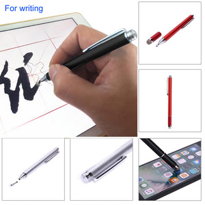 Paloxy 2in1 Capacitive Pen Touch Screen Drawing Pen Stylus with Conductive Touch Sucker Microfiber Touch Head for Tablet PC Smart Phone