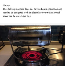 Load image into Gallery viewer, New Stainless Steel Drum Type Coffee Roaster Small Household Grains Beans Baking Machine Electric Roasting Machine