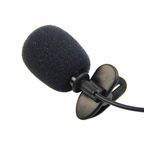 Paukis Universal Portable 3.5mm Mini Mic Microphone Hands Free Clip on Microphone Mini Audio Mic For PC Laptop Lound Speaker