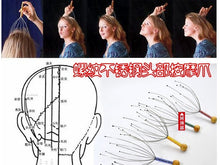 Laden Sie das Bild in den Galerie-Viewer, 1 Stücke Kopf Massager Neck Massage Octopus Kopfhaut Stress Entspannen Spa Healing Legierung Kostenloser Versand