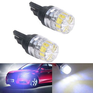 New 2Pcs High Quality Low Power Consumption High Bright T10 5050 5SMD LED Car Vehicle Side Tail Lights Bulbs Lamp White#266636