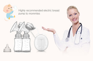 Electric breast pump unilateral and bilateral breast pump manual silicone breast pump baby breastfeedi