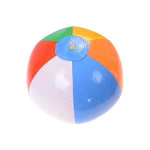 Untimid Aufblasbarer bunter Strandsportball, 23 cm, für Schwimmbad, Party, Wasserspiel, Luftballons, Ball, lustiges Kinderspielzeug