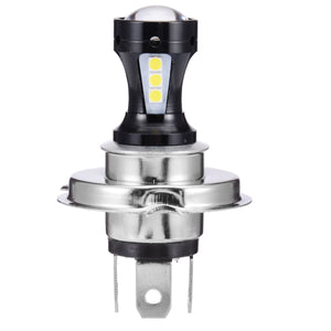Universal 6500K Motorcycle Headlight Head Light Lamp 3030 LED Bulb Hi-Lo Beam Wireless Direct Install For Yamaha