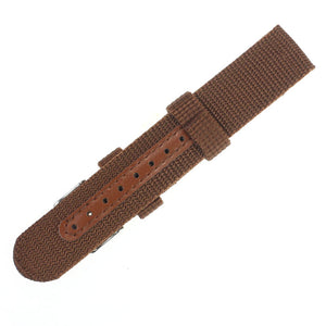 Superior 18/20mm Nylon Wrist Watch Band Strap For Watch Stainless Steel Buckle by Ownalluer