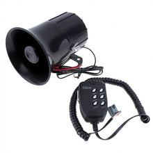 Load image into Gallery viewer, 100W 6 Sound Tone Loud Horn Motorcycle Auto Car Truck Vehicle Speaker Warning Alarm Siren Police Fire Ambulance Horn Loudspeak