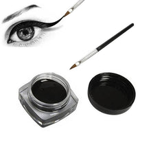 Load image into Gallery viewer, Black Waterproof Eyeliner cream Make Up Beauty Comestics Long-lasting Eye Liner gel Makeup Tools for eyeshadow with brush