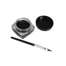 Load image into Gallery viewer, Black Waterproof Eyeliner cream Make Up Beauty Comestics Long-lasting Eye Liner gel Makeup Tools for eyeshadow with brush