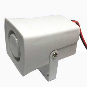 Mini Horn Alarm Siren 105db Sound Alarm DC 12V Wired Indoor Siren for Home House Alarm System