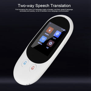 Paioisl F1 Portable WIFI Smart Voice Translator Global 52 Languages 74 Dialect traductor de idiomas en tiempo real Pocket Interpreter