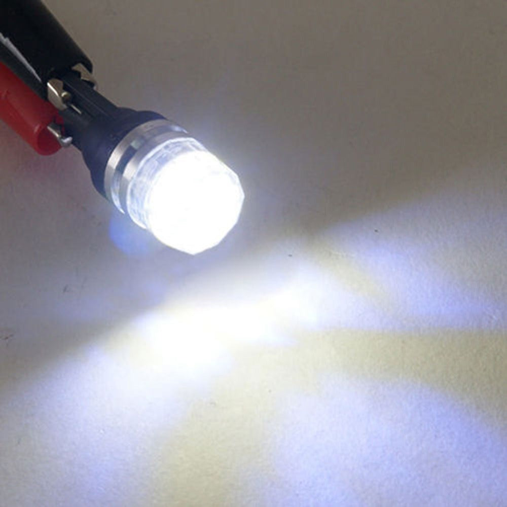 New 2Pcs High Quality Low Power Consumption High Bright T10 5050 5SMD LED Car Vehicle Side Tail Lights Bulbs Lamp White#266636