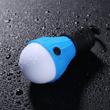 Laden Sie das Bild in den Galerie-Viewer, 3LED Zelt Hängelampe 3 Modi Outdoor SOS Notfall Karabiner Glühbirne Licht Notlicht Laterne Wandern Energiesparlampe