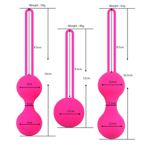 Safe Silicone Smart Ball Kegel Ball Ben Wa Ball Vagina Tighten Exercise Machine Vaginal Geisha Ball Sex Toys for Women