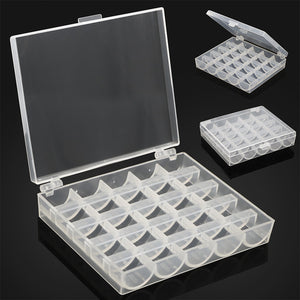 25-thread Sewing Bobbin Storage Box Sewing Bobbin High Quality Storage Box Organizer Basket Sundries Storage Box by Gainsten