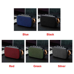 Mini Portable Laptop Loudspeaker Home Surround FM Wireless Outdoor Tablet Bluetooth Speaker Smartphone Stereo Sound Rechargeable