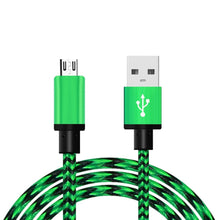 Laden Sie das Bild in den Galerie-Viewer, Guzinc Micro-USB-Kabel, kurzes Schnellladekabel aus Nylon, USB-Synchronisierungs-Datenkabel, mobiles Telefon, Android-Adapter, Ladekabel für Xiaomi, Samsung S7 8