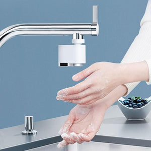 Automatic Faucet Motion Sensor Hand Free Adapter Tap Kitchen Bathroom Autowater