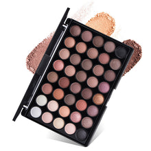 Load image into Gallery viewer, Uocasi 40 Colors Matte Shimmer Eyeshadow Palette Smoky Pigment Long Lasting Makeup Palette Glitter Eye Shadow Pallete Cosmetics