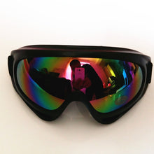 Laden Sie das Bild in den Galerie-Viewer, 1 stücke Winter Ski Snowboard Brille Mountain Ski Brillen Gläser Outdoor Sport Schneemobil Moto Radfahren Sonnenbrille Anti-fog Ski