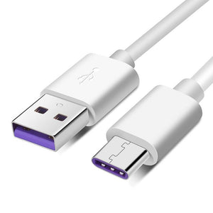 Charge Cable Type-C Data Line Fast Charging Charge Cable Data Line 5A Universal For Huawei Mate9 Mate10 P10 P20 Glory V10 TSLM1