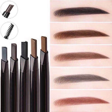 Load image into Gallery viewer, Umatuty New 4 Color Eyebrow Pencil Natural Waterproof Rotating Automatic Eyeliner Eye Brow Pencil with Brush Beauty Cosmetic Tool by Umatuty