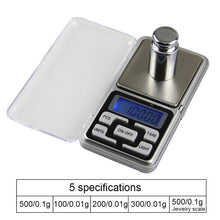 Laden Sie das Bild in den Galerie-Viewer, Präzisions-LCD-Digitalwaage, 500 g/1/2/3 kg, Mini-elektronische Gramm-Gewichtswaage, für Tee, Backen, Waage #2