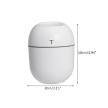 Load image into Gallery viewer, 2020 Ultrasonic Mini Air Humidifier 200ML Aroma Essential Oil Diffuser for Home Car USB Fogger Mist Maker with LED Night Lamp
