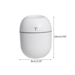 2020 Ultrasonic Mini Air Humidifier 200ML Aroma Essential Oil Diffuser for Home Car USB Fogger Mist Maker with LED Night Lamp