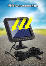 Laden Sie das Bild in den Galerie-Viewer, LED Solar Licht Motion Sensor Outdoor Aufladbare Leds Wasserdichte Solar Garten Lampe Für Pfad Straße Outdoor Wand Scheinwerfer