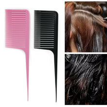 Load image into Gallery viewer, 1PC Profession Dyeing Comb Weave Comb Tail Pro-hair Dyeing Comb Weaving Cutting Combs Hair Brush for Hairdressing Salon