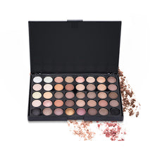 Load image into Gallery viewer, Uocasi 40 Colors Matte Shimmer Eyeshadow Palette Smoky Pigment Long Lasting Makeup Palette Glitter Eye Shadow Pallete Cosmetics