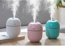 Load image into Gallery viewer, 2020 Ultrasonic Mini Air Humidifier 200ML Aroma Essential Oil Diffuser for Home Car USB Fogger Mist Maker with LED Night Lamp