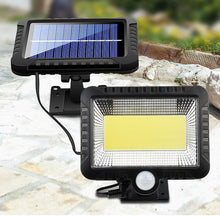 Laden Sie das Bild in den Galerie-Viewer, LED Solar Licht Motion Sensor Outdoor Aufladbare Leds Wasserdichte Solar Garten Lampe Für Pfad Straße Outdoor Wand Scheinwerfer