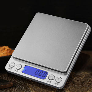Präzisions-LCD-Digitalwaage, 500 g/1/2/3 kg, Mini-elektronische Gramm-Gewichtswaage, für Tee, Backen, Waage #2