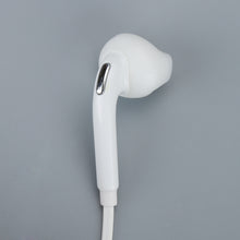 Laden Sie das Bild in den Galerie-Viewer, In-Ear-Kopfhörer weiß für Samsung Galaxy S6, kabelgebundenes Headset mit Mikrofon, 3,5-mm-Buchse, Kopfhörer für Mobiltelefon, einstellbare Lautstärke 80 %