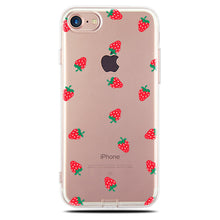 Load image into Gallery viewer, Cute Couple Love Heart Case For iPhone 7 Plus Phone Case For iPhone X XS 8 Plus 6 5 5S SE 2020 Soft Silicon Back Cover Case