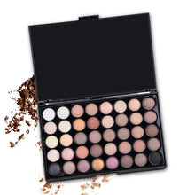 Load image into Gallery viewer, Uocasi 40 Colors Matte Shimmer Eyeshadow Palette Smoky Pigment Long Lasting Makeup Palette Glitter Eye Shadow Pallete Cosmetics