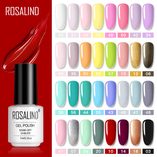 Gel-Nagellack-Set, alles für die Maniküre, semipermanenter Vernis-Überlack, UV-LED-Gel-Lack, Soak-Off-Nagelkunst-Gel-Nagellack