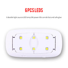 Load image into Gallery viewer, Mini UV LED Lamp Nail Dryer Portable USB Cable For Prime Gift 45s/60s Home Use Gel Nail Polish Dryer Mini USB LED UV lamps