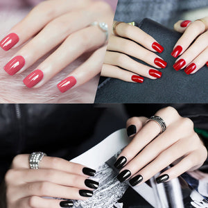 Gel-Nagellack-Set, alles für die Maniküre, semipermanenter Vernis-Überlack, UV-LED-Gel-Lack, Soak-Off-Nagelkunst-Gel-Nagellack