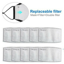 Load image into Gallery viewer, 10 pcs PM 2.5 Filter Pads -Use it in your Face Scarf Mask