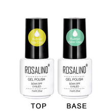 Laden Sie das Bild in den Galerie-Viewer, Top Base Coat Gel Polish UV Shiny Sealer Soak Off Reinforced 7ml Langlebiger Nail Art Maniküre Gel Lack Lack Primer