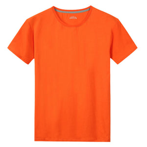 Short sleeve T-Shirts Men Women 100% Cotton Summer Short Male Female Basic Tshirts Plain Round Neck Plus Size 4XL Tees shirt