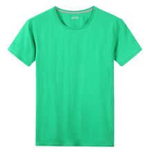 Load image into Gallery viewer, Short sleeve T-Shirts Men Women 100% Cotton Summer Short Male Female Basic Tshirts Plain Round Neck Plus Size 4XL Tees shirt