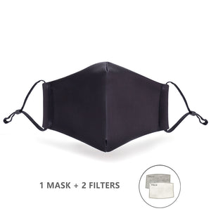 Fashion Reusable Protective Cover PM 2.5 Filter Pressure Mouth Mask Anti Dust Face Mask Windproof Mouth-Muffle Bacteria-proof Flu Mask